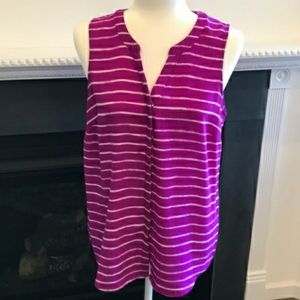 NWT APT. 9 Sleeveless Button Down Blouse